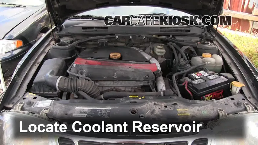 1996 Saab 900 SE Turbo 2.0L 4 Cyl. Turbo Convertible (2 Door) Coolant (Antifreeze) Flush Coolant